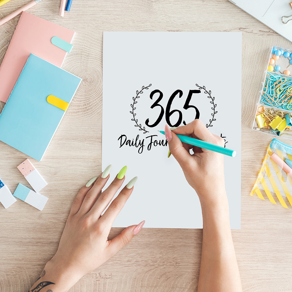 365 Journal Prompt Digital Set - 1 Entire Year of Journal Prompts!